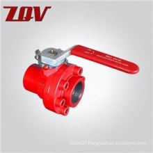 Threaded end Bolted body Floating Ball Valve 5000PSI